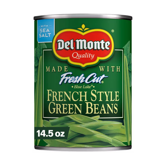 Del Monte 2 Pack French Style Green Beans, 14.5 oz Can