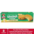 Little Debbie Banana Puddin Creme Pies 9.57 oz (Pack of 2)